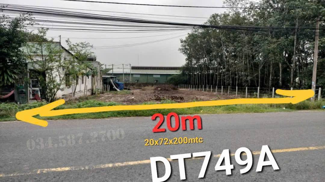 Đất Bến Cát 1400m² giá 7 tỷ - Phù hợp xây kho, xưởng kinh doanh!