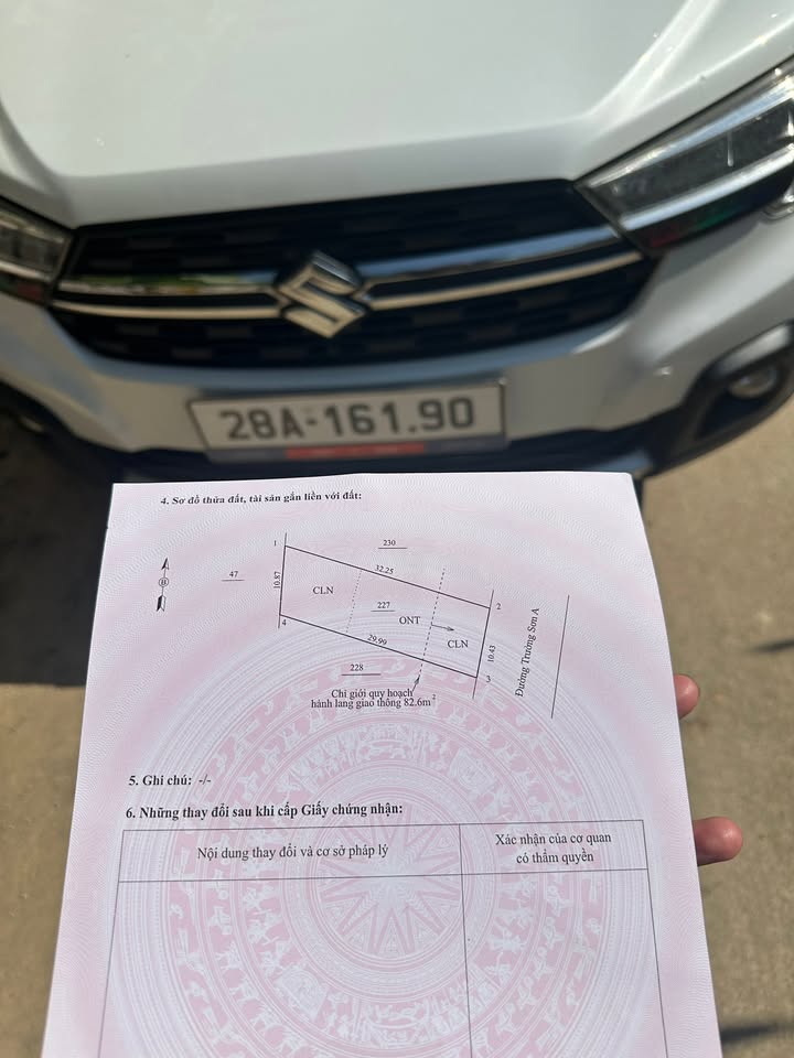 Đất nền Cao Dương Lương Sơn 324m² giá 1.037 tỷ - Đầu tư sinh lời ngay!