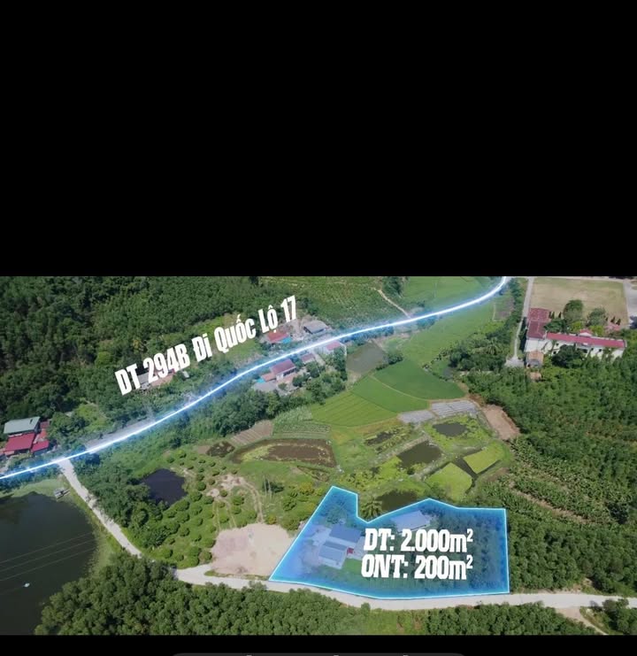 Đất vườn có nhà cấp 4 tại xã Tam Tiến, Yên Thế, 2000m² giá 1.5 tỷ - Cơ hội đầu tư tuyệt vời!