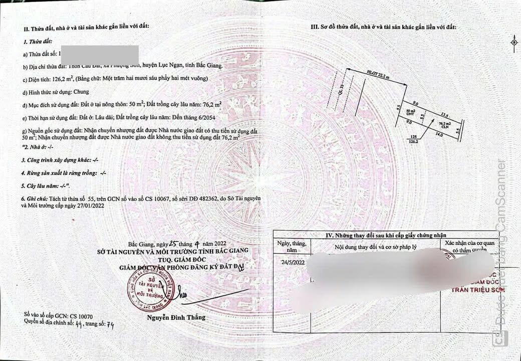 Đất nền Quốc lộ 31, TDP Cầu Đất, 126m² chỉ 1 tỷ - Cơ hội đầu tư hấp dẫn!