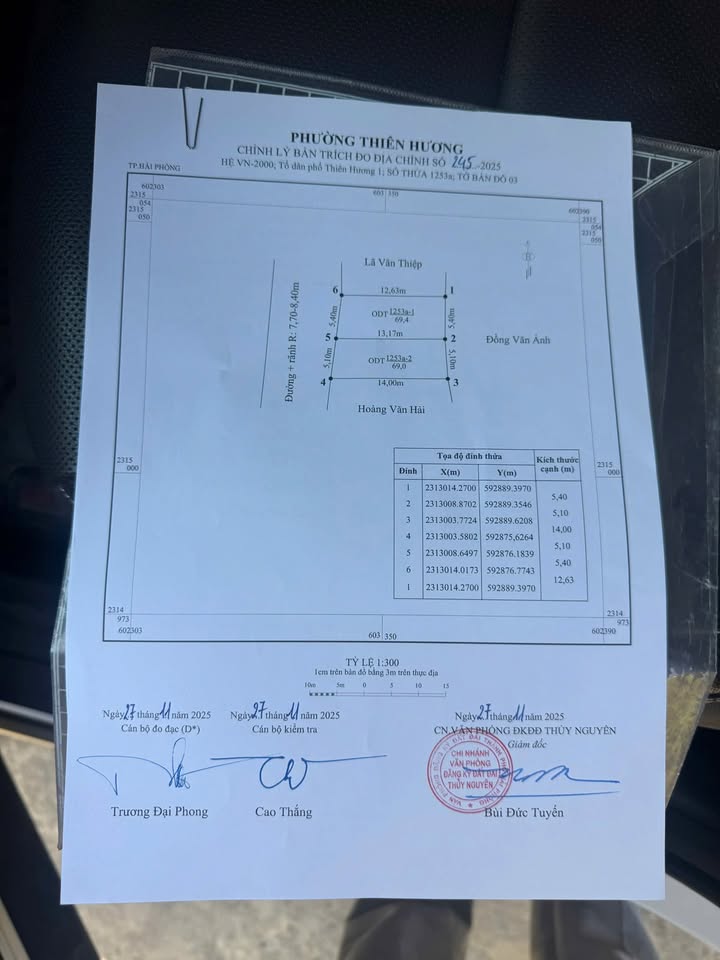 Đất mặt đường 203 Thiên Hương, Thủy Nguyên 69m² - Kinh doanh sầm uất, giá thỏa thuận!