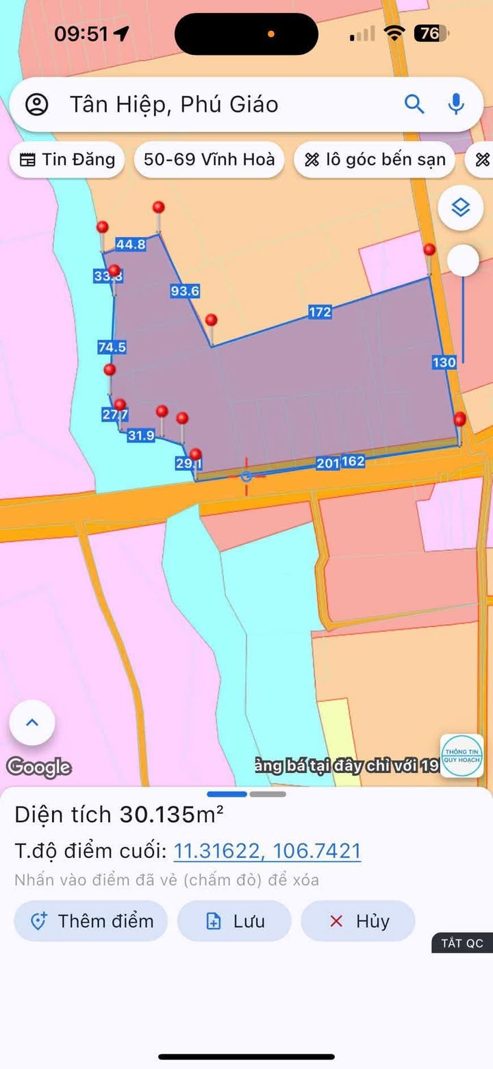 Đất nền Phú Giáo Bình Dương 30.000m² giá 43 tỷ - Tiềm năng phát triển nhà xưởng!