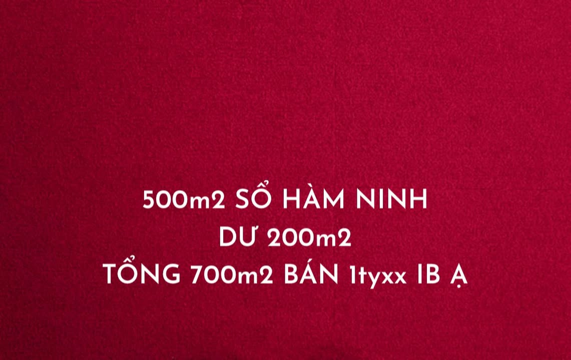 Đất nền Phú Quốc 700m² giá 1 tỷ - Sổ riêng chính chủ, đầu tư sinh lời!