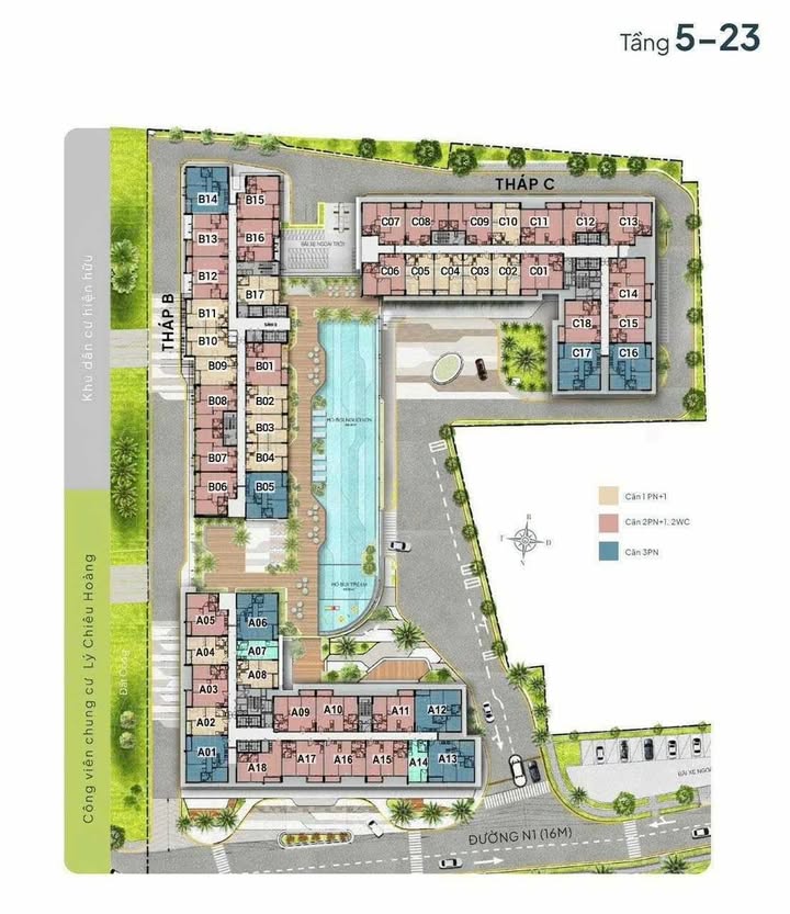 Căn hộ Privia Khang Điền Bình Tân 51m² giá 2.6 tỷ - Sở hữu ngay vị trí đắc địa!