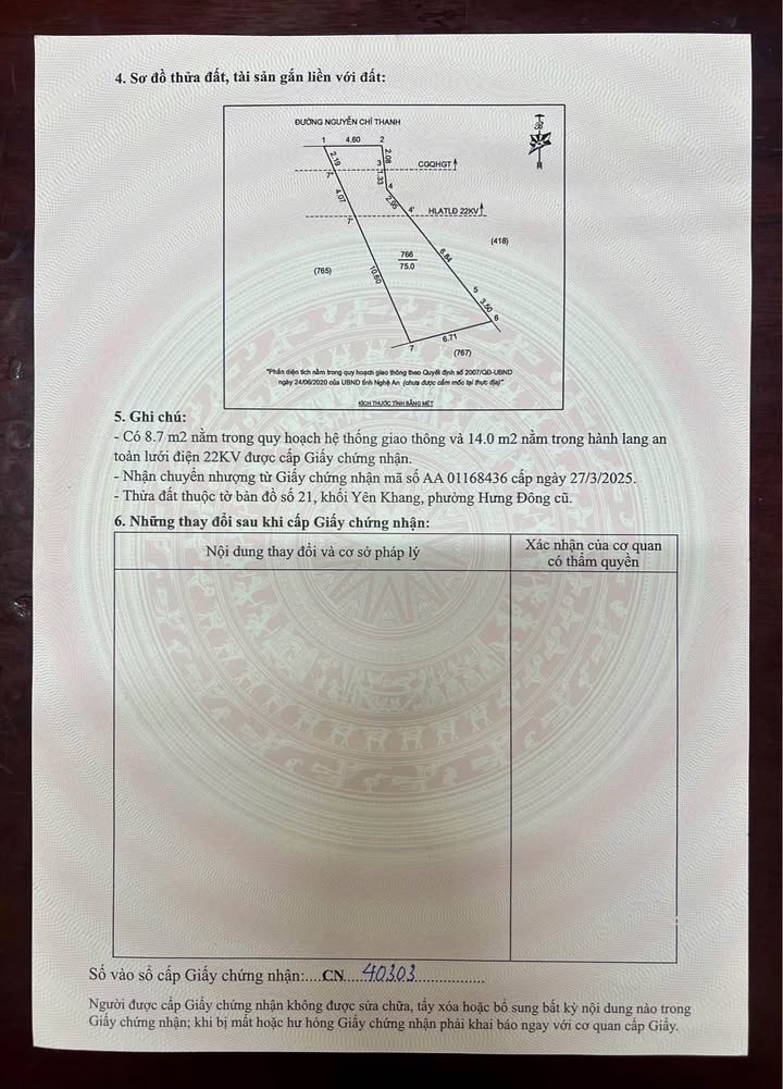 FrontHouse mặt đường Nguyễn Chí Thanh Vinh 75m² giá 2.78 tỷ - Cơ hội đầu tư hiếm có!