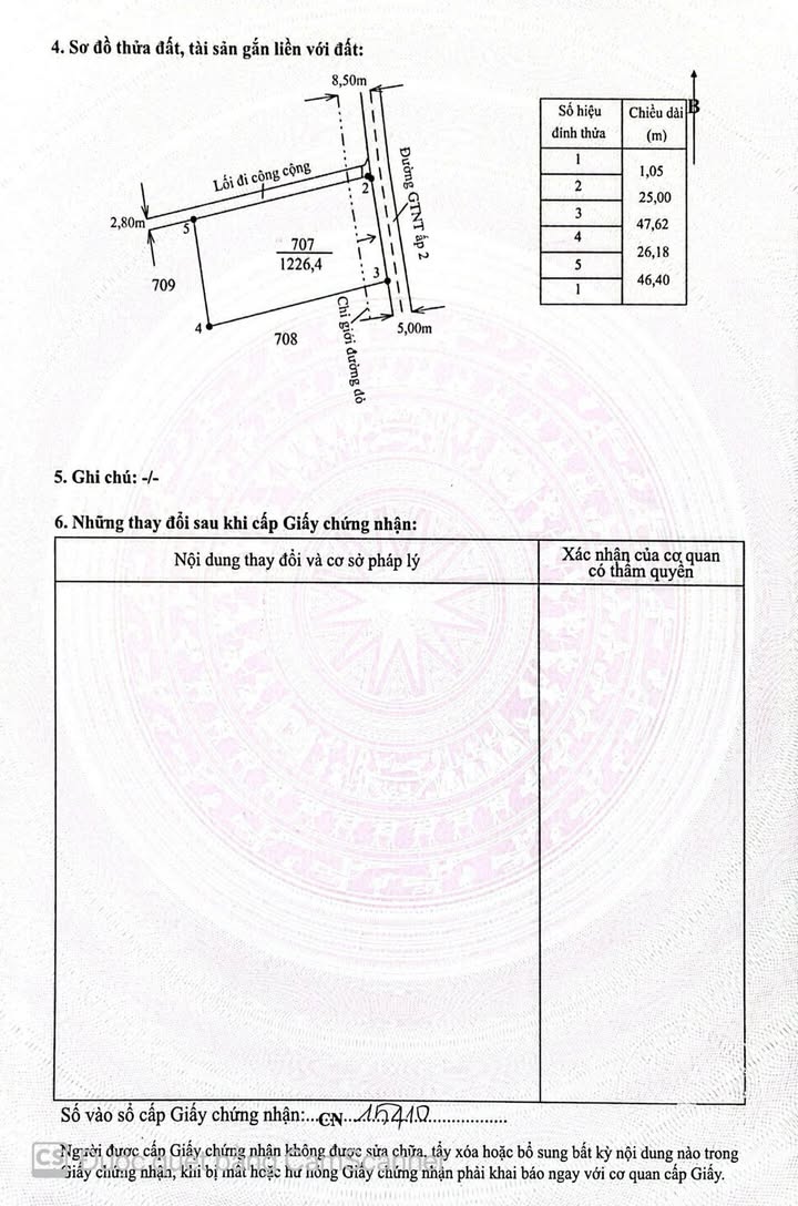 Đất nền Phước Tuy Cần Đước 2600m² giá 6.5 tỷ - Góc 2 mặt tiền thuận lợi!