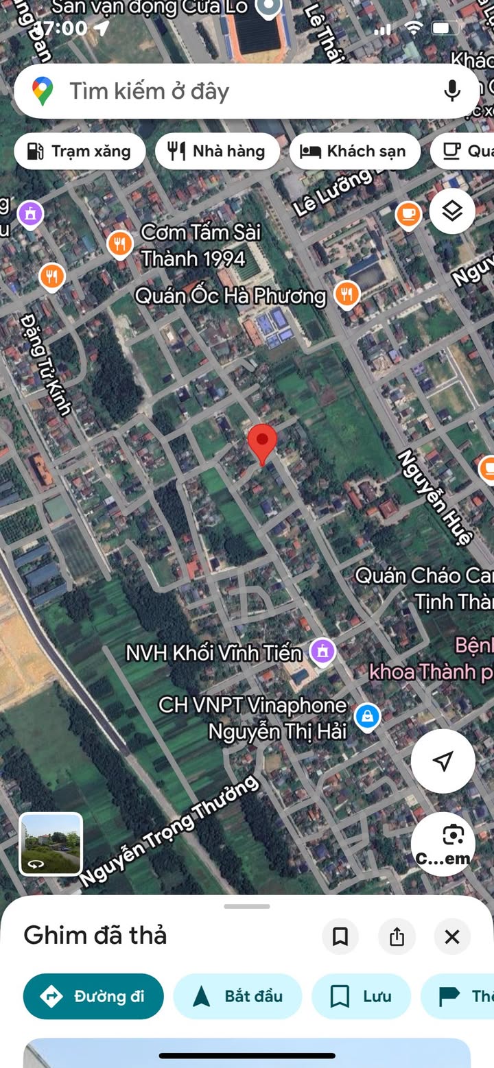 Đất nền 200m² đường Hoàng Đan, Cửa Lò giá 4 tỷ - Đầu tư sinh lời!