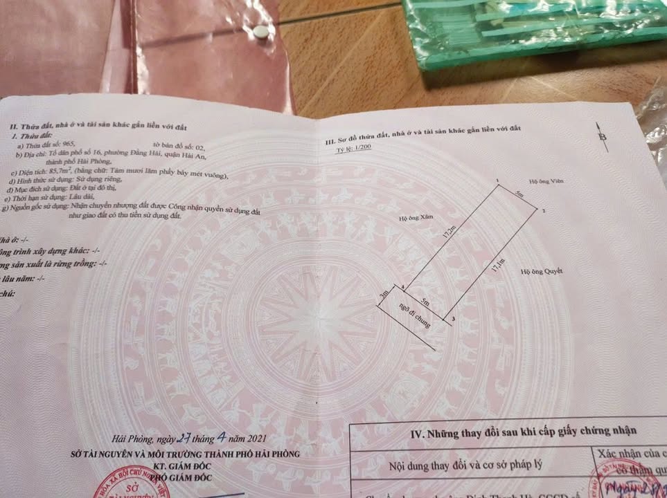 Bán lô đất Đằng Hải, Hải An 86m² giá 3.44 tỷ - Tiện ích an sinh vượt trội!