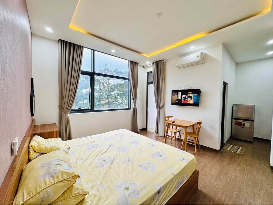 Căn hộ Studio Đường An Nhơn 12, Sơn Trà 7 triệu - Nội thất hiện đại, ban công thoáng đãng!