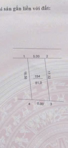 Đất nền thôn Chương, xã Chương Dương, 85m² giá 4 tỷ - Cơ hội đầu tư vàng!