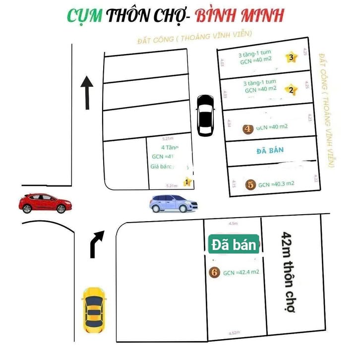 Đất thổ cư 42m² tại thôn Chợ, Thanh Oai, giá 3 tỷ - Vị trí đắc địa ô tô đỗ cửa!