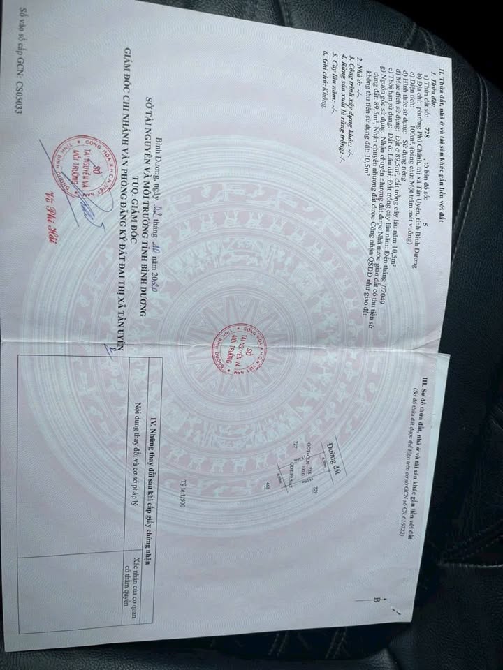 Đất nền Phú Chánh A 100m² giá 2.05 tỷ - Bán nhanh trong tuần!