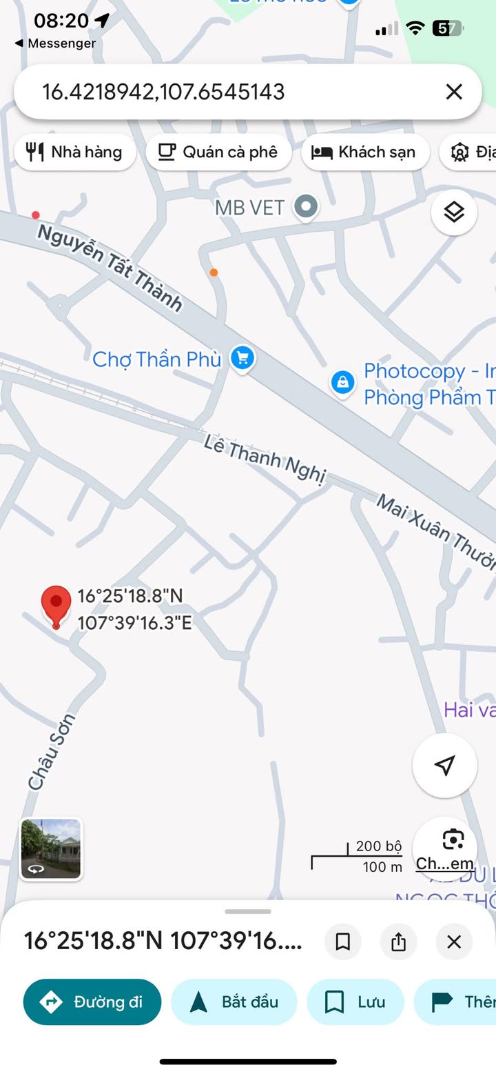 Đất Thủy Châu, Hương Thủy 80m² giá chỉ 720 triệu - Cơ hội đầu tư tuyệt vời!