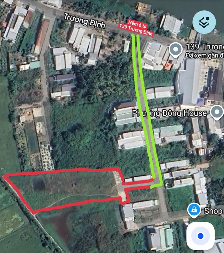 Đất nền 2 mặt tiền hẻm 139 Trương Định, Rạch Giá 3624m² - Giá cực tốt!