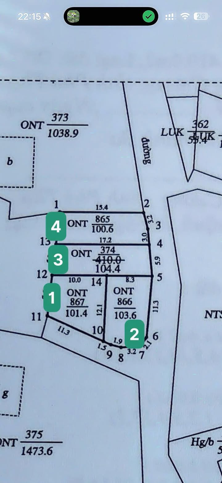 Đất nền Phương Lĩnh Thanh Ba 100m² giá chỉ từ 220 triệu - Cơ hội đầu tư tuyệt vời!