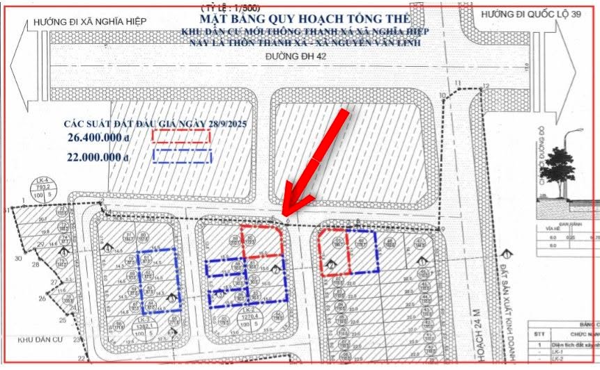 Đất lô góc 173m² Nghĩa Hiệp, Yên Mỹ - Mặt tiền 25m, vị trí đắc địa!