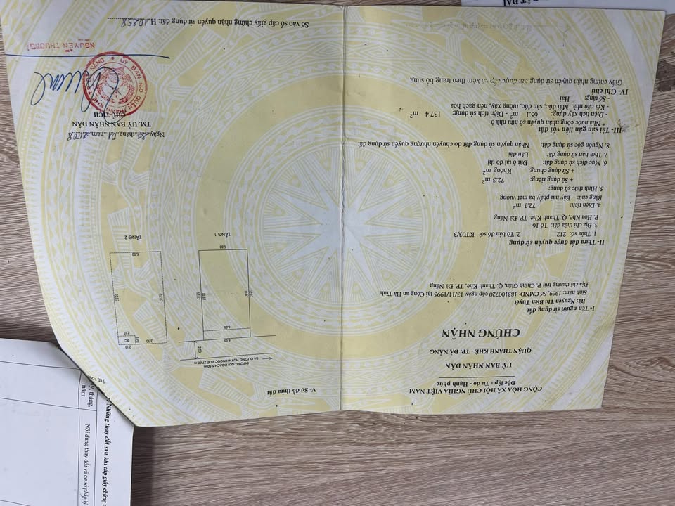 Nhà 2 tầng đường Thúc Tề quận Thanh Khê 72m² - Khu dân trí cao, không ngập nước!