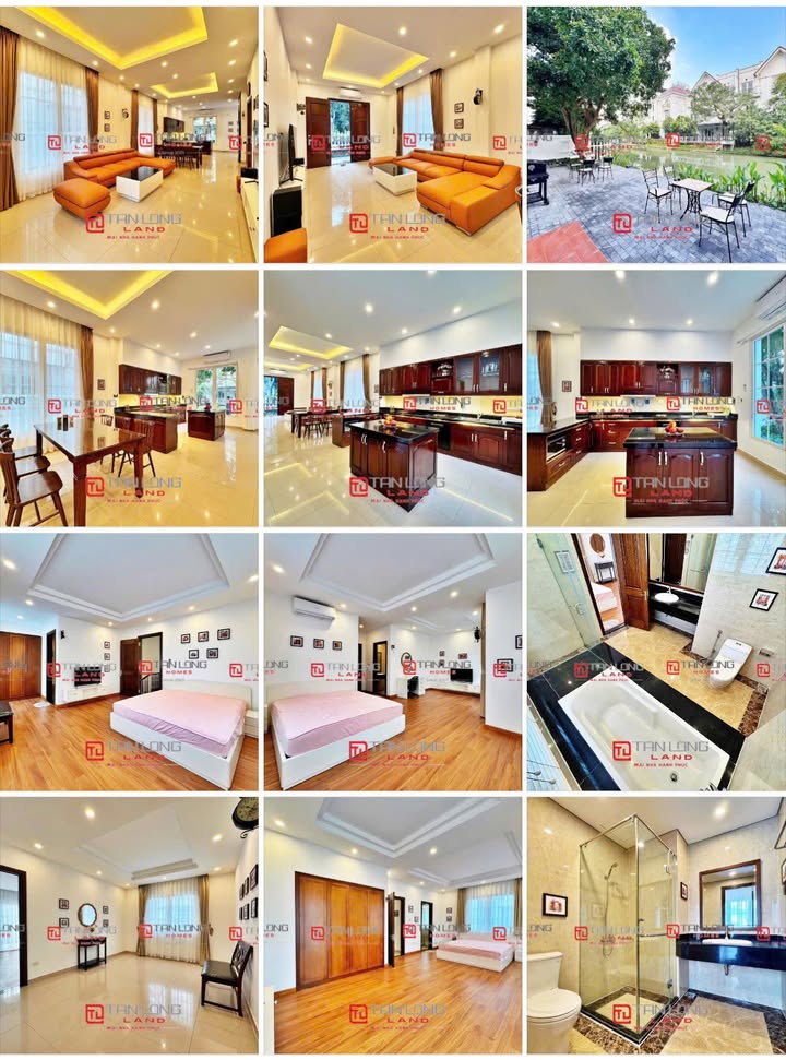 Townhouse Vinhomes Riverside 250m² giá 55 triệu - Hoàn thiện mới tinh, cho thuê lâu dài!