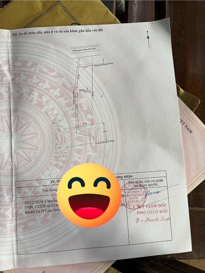 Đất nền Ea H'leo 841m² giá 1.6 tỷ - Sổ đỏ chính chủ, thương lượng ngay!