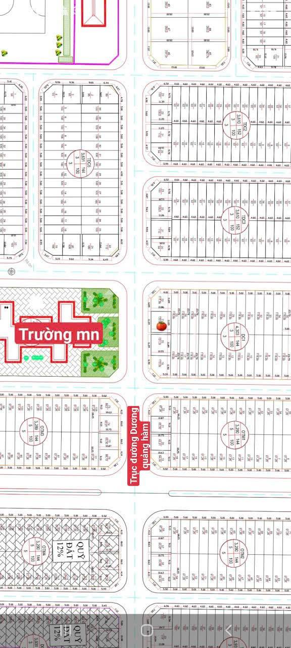 Đất nền Khu đô thị Nam Hoàng Đồng 123m² giá 4 tỷ - Hướng Nam thoáng mát