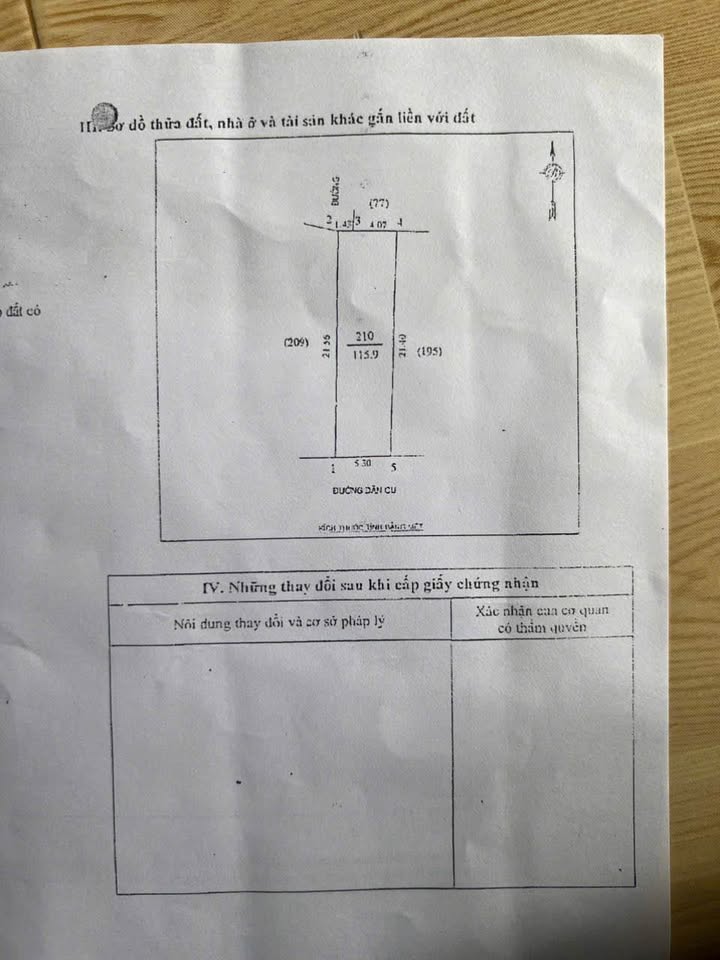 Đất Vinh Tân 115,9m² giá 3,1 tỷ - Gần chợ Vinh và đường Phạm Hồng Thái!