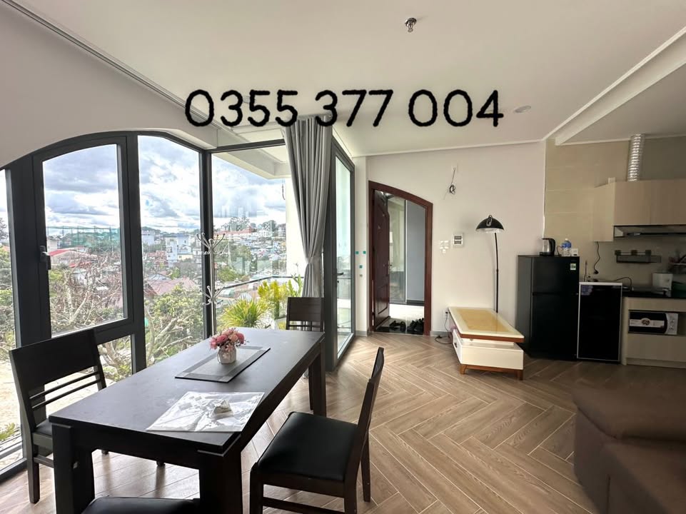 Căn hộ 1PN Trần Phú Đà Lạt 60m² giá 8.5 triệu - View thoáng đẹp gần trung tâm!