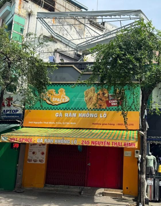 Cho thuê FrontHouse đường Nguyễn Thái Bình, Tân Sơn Nhất, 105m² chỉ 45 triệu/tháng - Mặt tiền kinh doanh đa ngành!