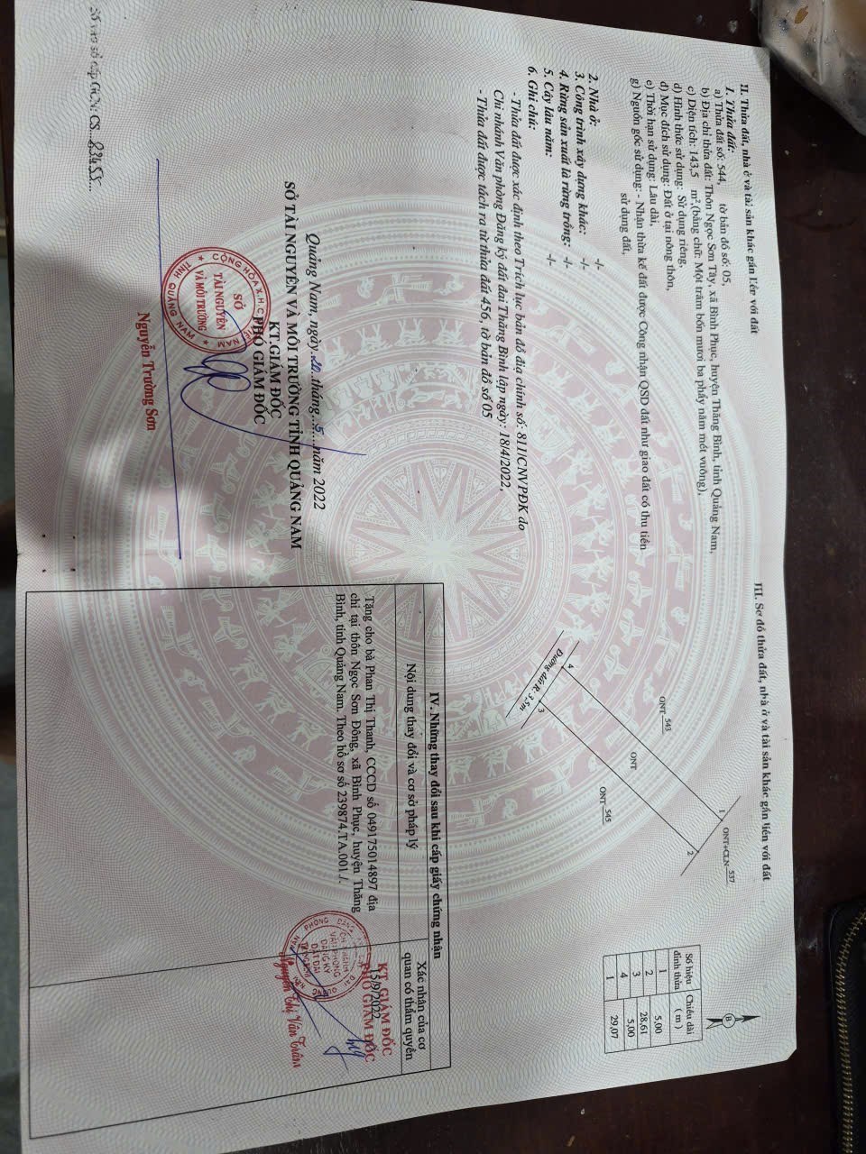 Nhà phố Thăng Bình, Quảng Nam 141m² giá 430 triệu - Dân cư đông đúc