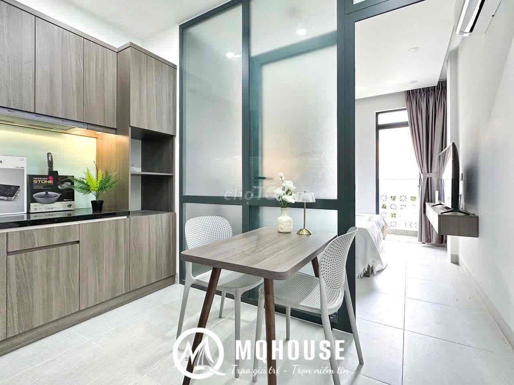 Căn hộ cho thuê Cư Xá Đô Thanh Quận 3 50m² giá 9 triệu - Thiết kế hiện đại, tiện nghi đầy đủ!