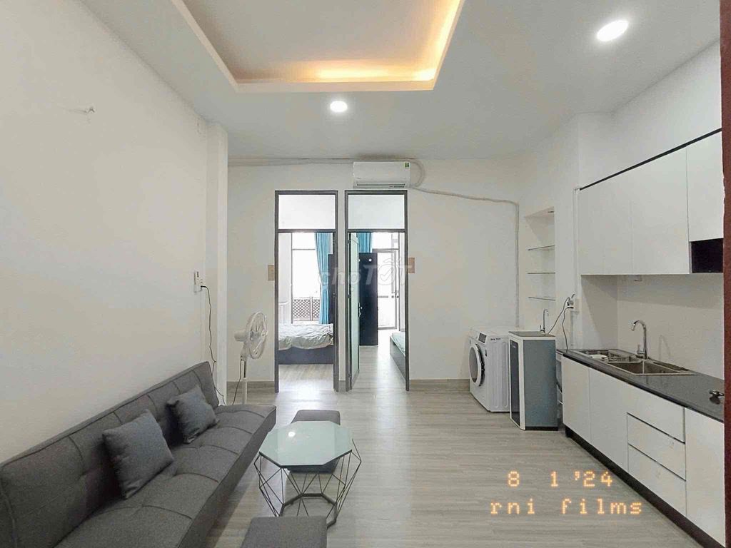 Căn hộ Kỳ Đồng Quận 3 50m² giá 9 triệu - Full nội thất cao cấp!