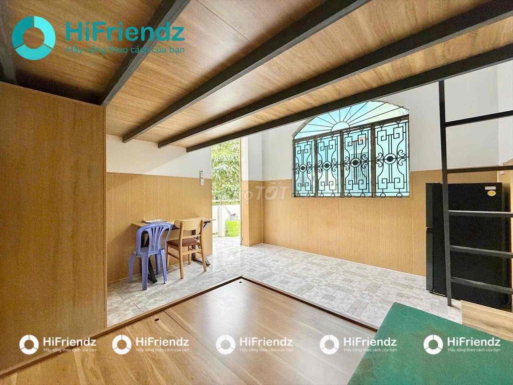 Phòng Gác 45m² Đường Đồng Đen 5.5 triệu - Full Nội Thất, Không Chung Chủ