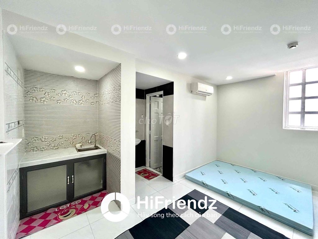 Studio mini Chợ Lớn Quận 6 - 20m² giá 3.9 triệu - Cửa sổ thoáng mát, thang máy