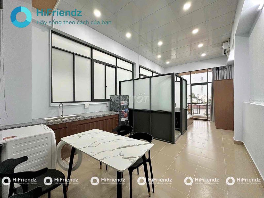 Căn hộ Studio 1PN Nguyễn Văn Khối 45m² giá 6 triệu - Đầy đủ nội thất mới 100%!