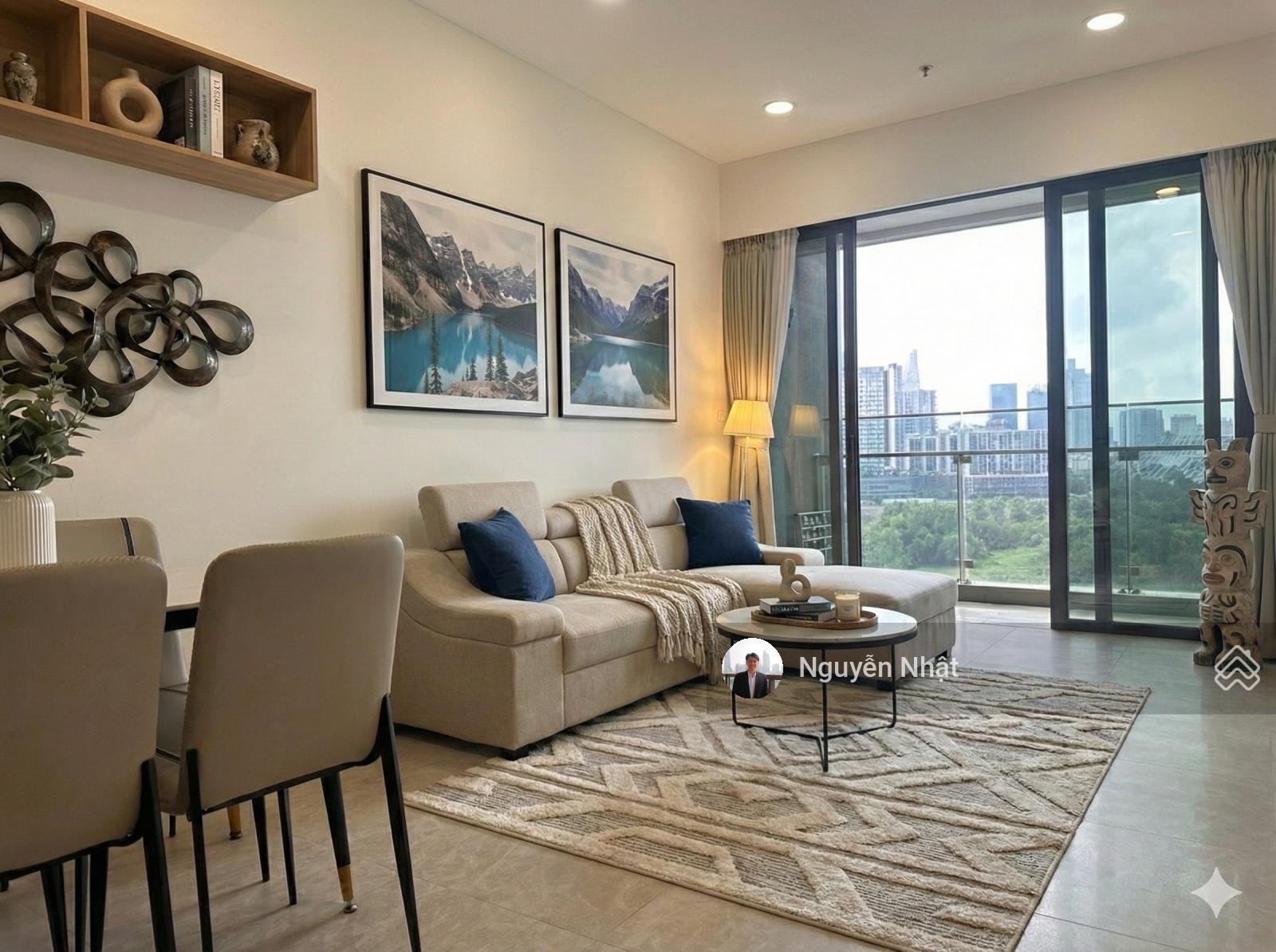 Căn hộ The River Thủ Thiêm 76,53m² giá 33 triệu - Không gian sống hiện đại và tiện nghi