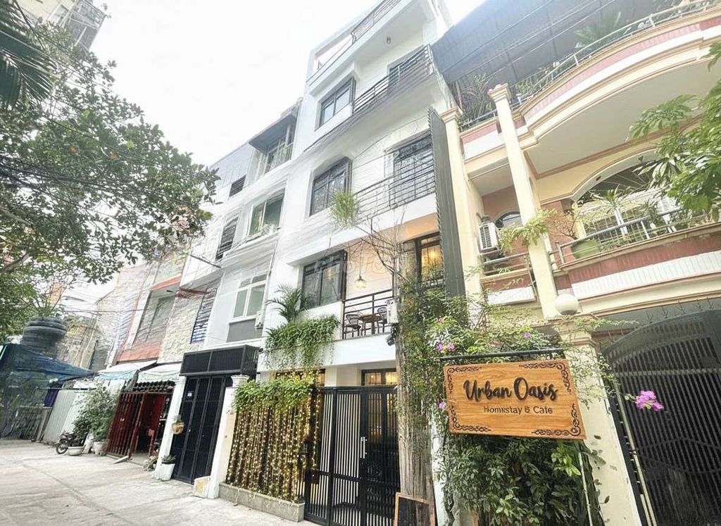 Nhà hẻm Hoàng Sa, Quận 3 - 3PN + 5WC + Sân Thượng - Thích hợp kinh doanh nhỏ!