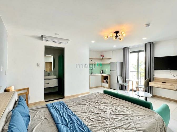 Căn hộ studio Võ Thị Sáu Quận 3 40m² giá 12.5 triệu - Không chung chủ, tự do giờ giấc!