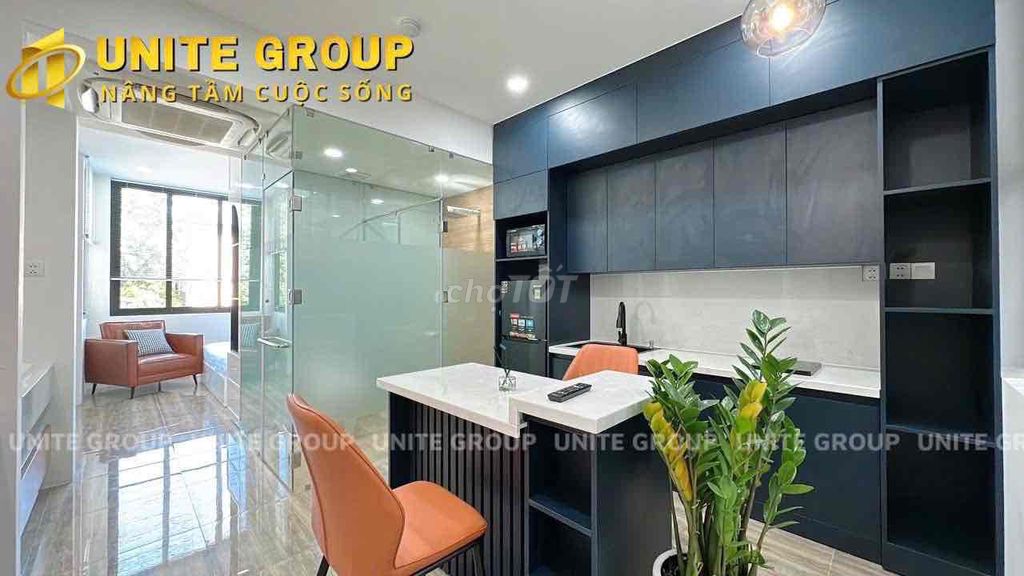 Chung cư mini Hoàng Việt, Tân Bình 45m² giá 9.5 triệu - Nội thất cao cấp, cửa sổ thoáng mát!