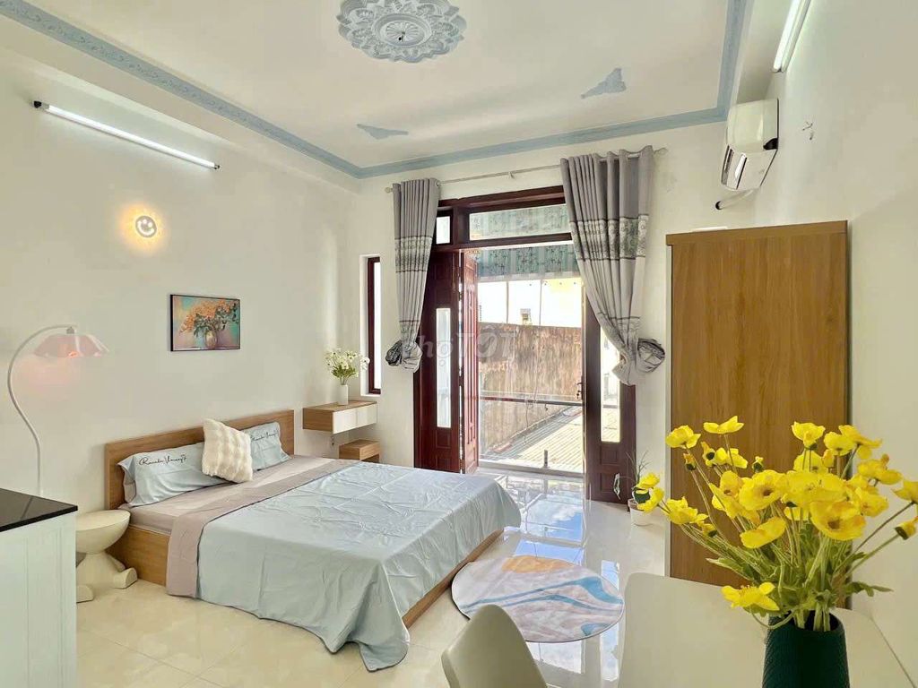 Căn hộ cho thuê tại Tân Quy 27m² giá 5.8 triệu - Full nội thất tiện nghi!
