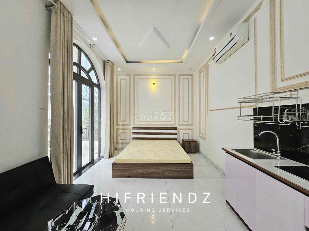 Căn hộ dịch vụ mới 32m² giá 3.7 triệu - Full nội thất, tiện nghi hiện đại!