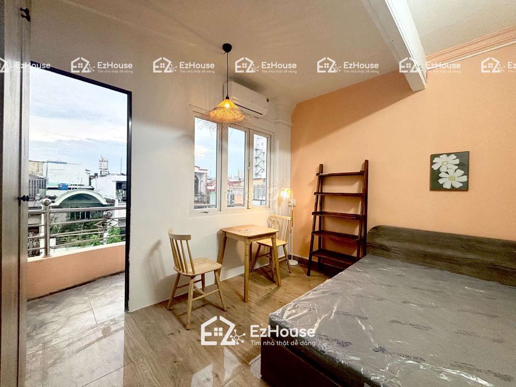 Căn hộ 1PN mới toanh 40m² - ban công thoáng đãng - máy giặt riêng tại Chu Văn An