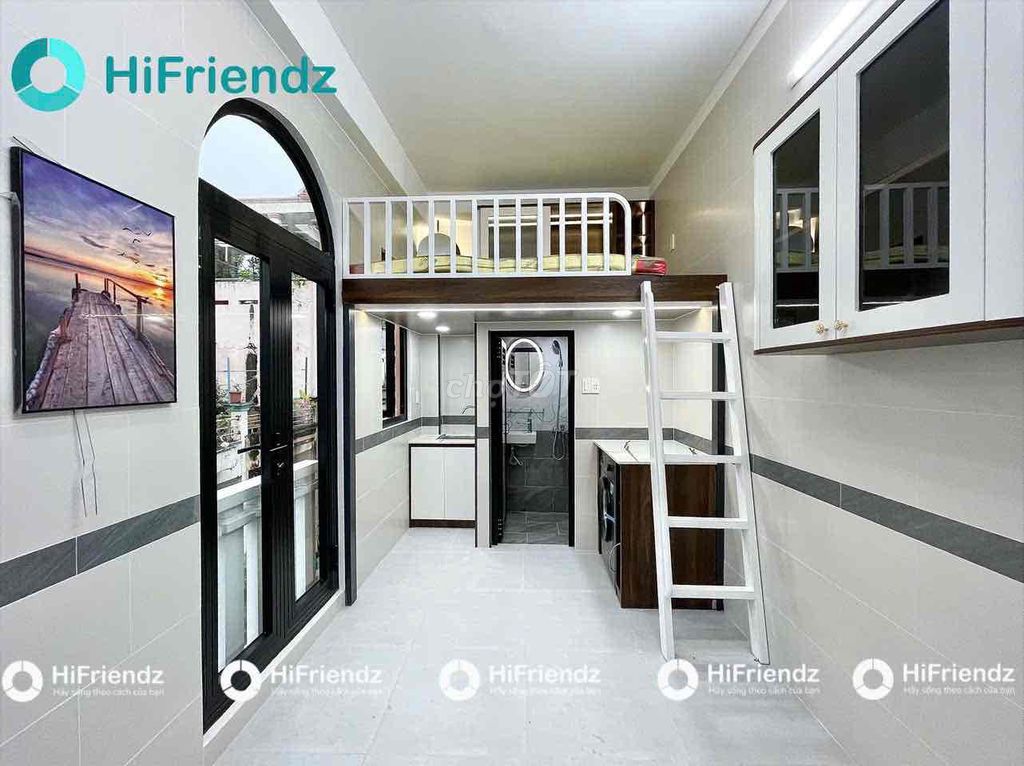 Căn hộ Duplex Cầu Kiệu Q3 30m² giá 6.5 triệu - Full nội thất, không gian thoáng đãng!