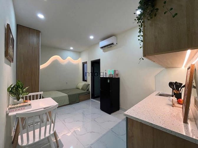 Căn hộ cho thuê mới ở Lý Thường Kiệt, Tân Bình 23m² giá 6.4 triệu - Nội thất hiện đại, tiện nghi đầy đủ!
