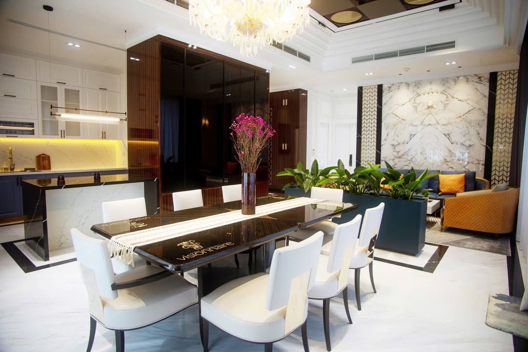 Căn hộ Penthouse Sky89 Quận 7 263m² giá 60 triệu - Full nội thất cao cấp!