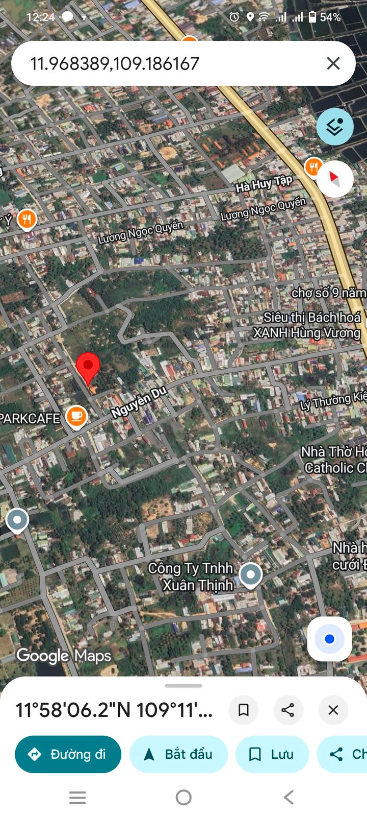 Đất thổ cư Cam Phúc Bắc 195m² giá 1.1 tỷ - Vị trí đẹp, gần đường chính!