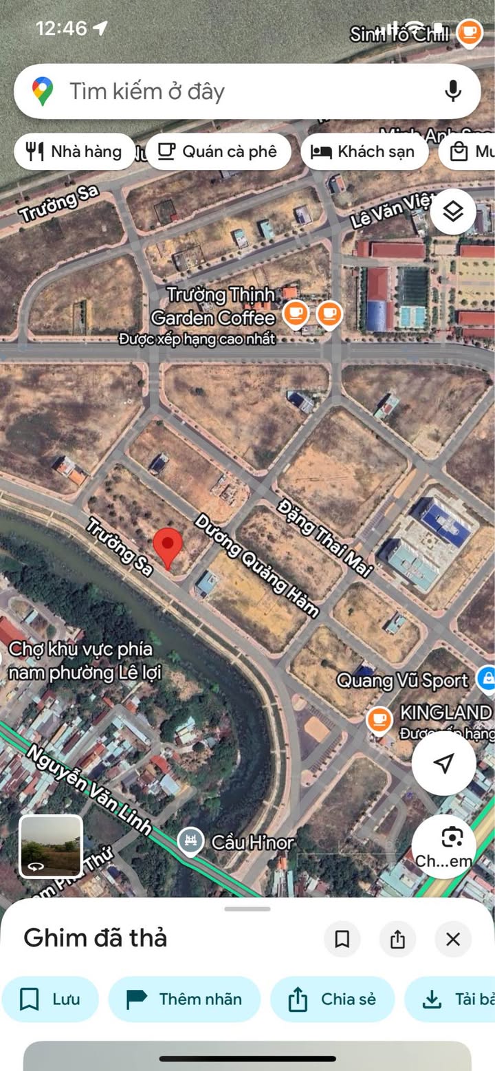 Đất mặt tiền Trường Sa, TP Kon Tum 375m² giá 4 tỷ - Vị trí đắc địa cho kinh doanh!