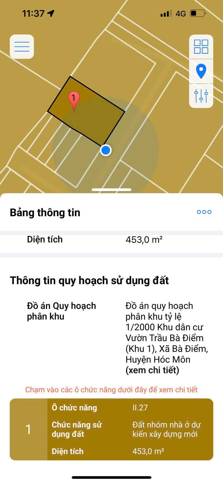 Đất thổ cư Bà Điểm 300m² giá 10.5 tỷ - Đầu tư sinh lời ngay!