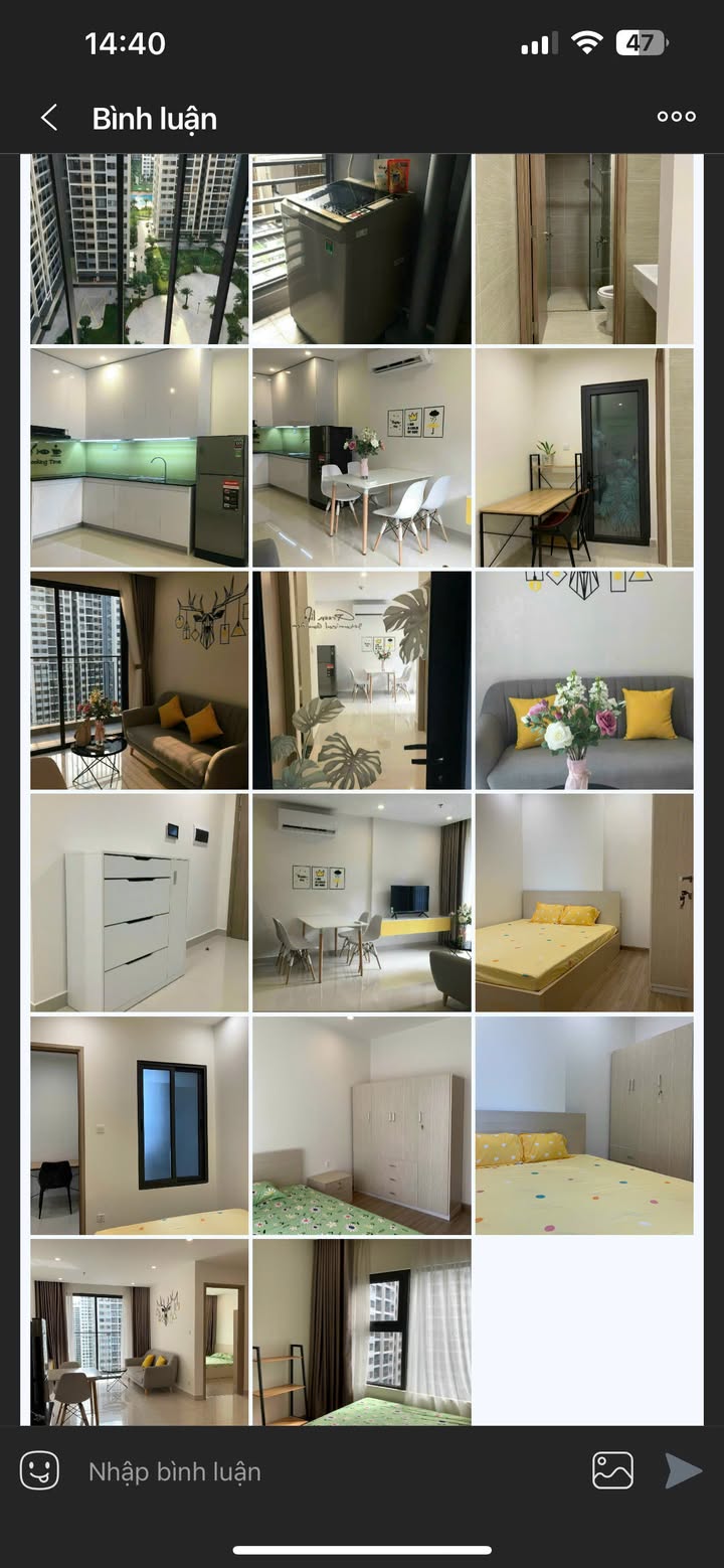 Căn hộ Vinhomes Grand Park Thủ Đức 2PN giá 7 triệu - Nội thất đầy đủ, view đẹp!