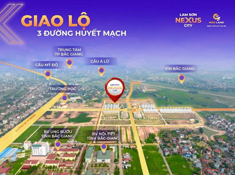 Lô đất đẹp 90m² tại khu đô thị Lam Sơn Nexus City - Giá chỉ 2.52 tỷ!