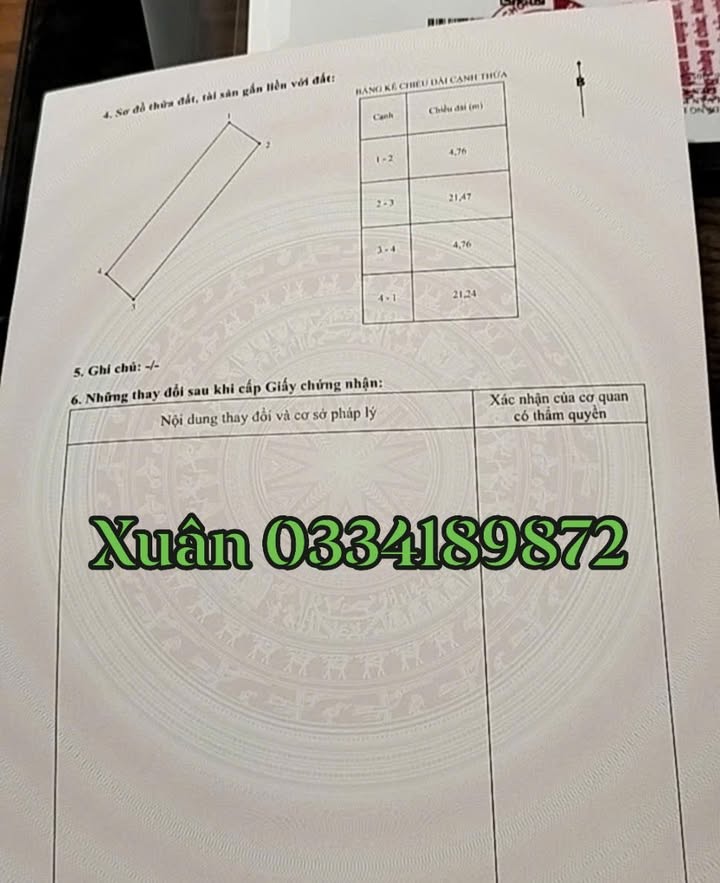 Đất nền Đông Cứu, Gia Bình 99.7m² giá 1.5 tỷ - Sổ hồng chính chủ!