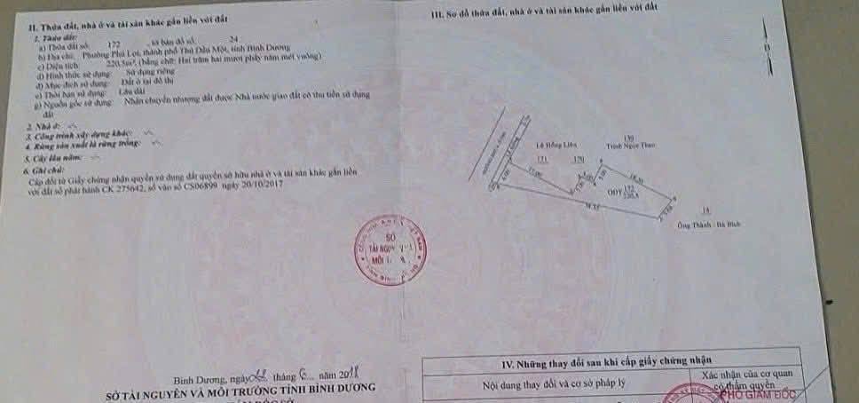 Đất nền Phú Lợi Thủ Dầu Một 300m² giá 6 tỷ - Đầu tư sinh lời ngay!